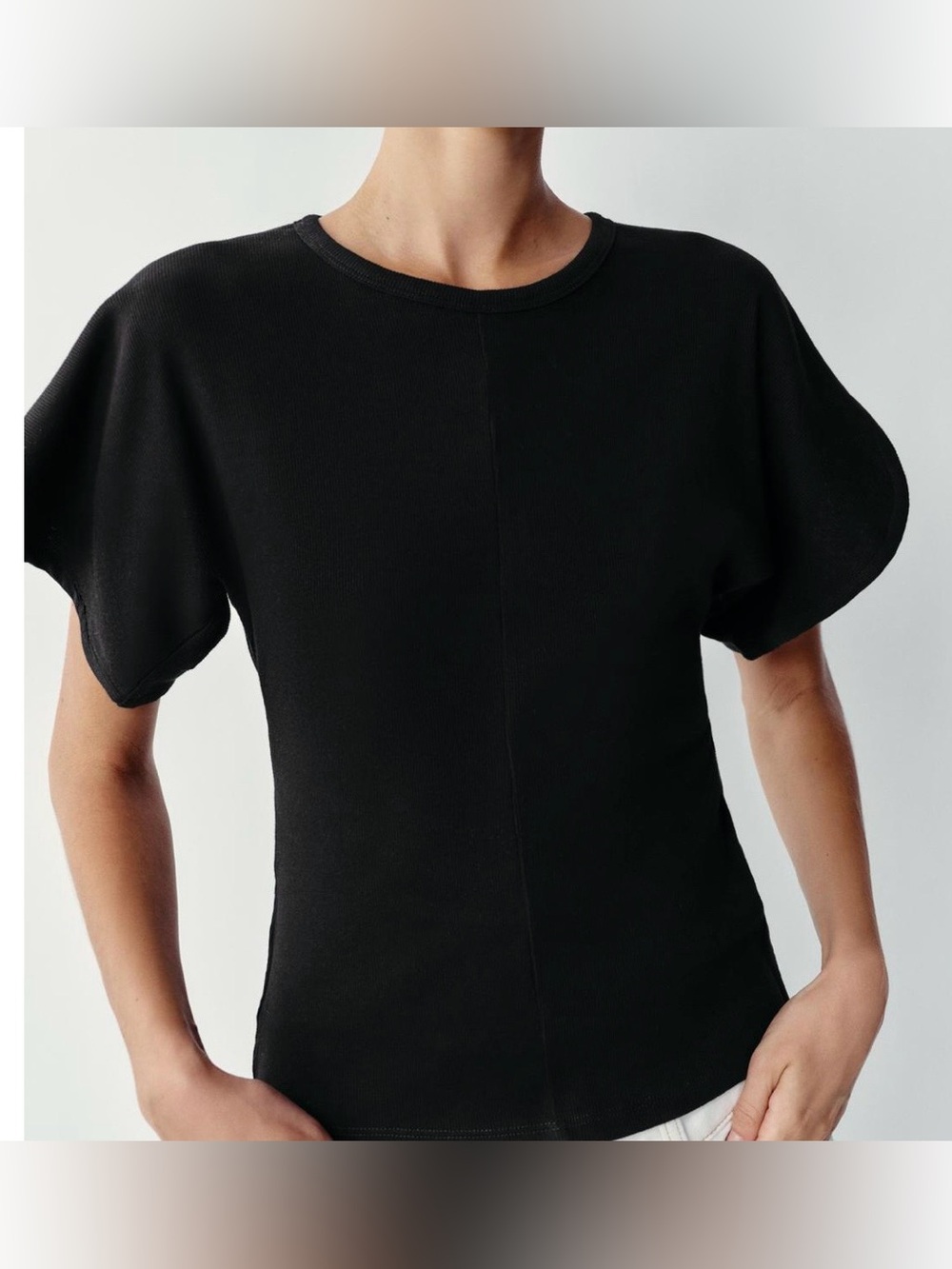 Zara Wide Sleeve T-Shirt Size M
